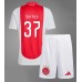 Ajax Josip Sutalo #37 Dětské Oblečení Domácí Dres 2024-25 Krátkým Rukávem (+ trenýrky)